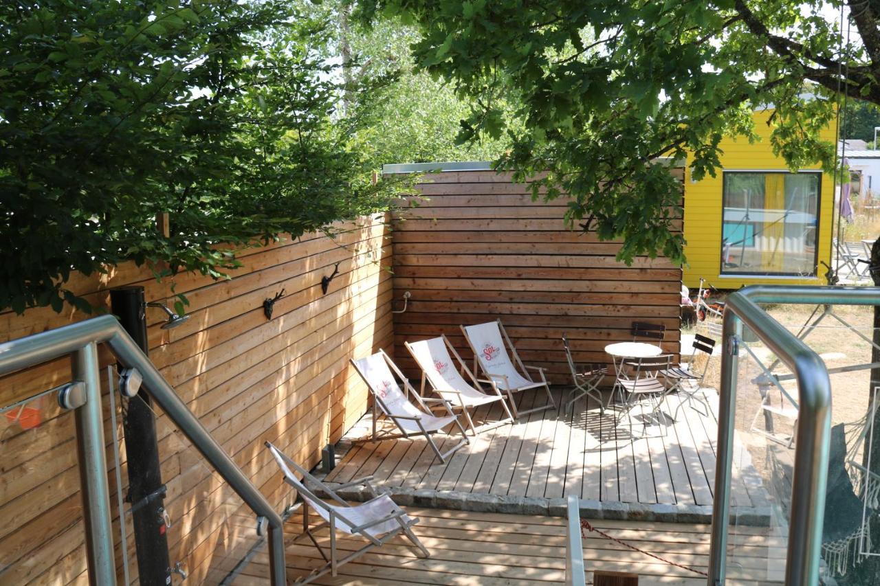 Tinylodge Am Ellertshaeuser See Stadtlauringen Exterior foto